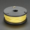 Adafruit Stranded-Core Wire Spool - 25ft - 22AWG - Yellow