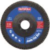 Faithfull FAIFD12540Z Zirconia Abrasive Jumbo Flap Disc ZA40 125mm
