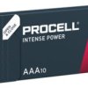 OUTLET bateria alkaliczna Duracell Procell Intense LR03 AAA- 10 sztuk