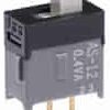 Slide switch, On-On, 1 pole, straight, 0.4 VA/28 V AC/DC, AS12AP