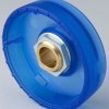 Rotary knob, 8 mm, PC, blue, Ø 41 mm, H 14 mm, B8341086