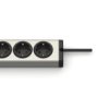 Listwa zasilająca, 16A, 230 V, 3 wtykowa CEE 7/7 Германия Schuko/Франция dł. kabla 3m Typ F - niemieckie Schuko