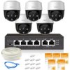 Zestaw 5 kamer IP Imou Cruiser 4MP POE z chmurą Imou Protect Basic