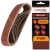 Pas Bezkońcowy Taśma Papier Ścierny P100 75X457mm 5Szt Schmith