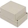Obudowa ogólnego użytku ABS szerokość zew. 85 mm długość zew. 125 mm wys. zew. 70 mm Hammond IP65 Jasnoszary