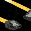 82825 Cable SATA 6 GB/s GE/li 50 cm yellow metal