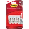 3M 17067 White Wire Hooks (Pack 3)