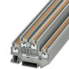 Złączka szynowa przelotowa 2-poziomowa Push-In PTTB slim 1,5mm2 16A szara Phoenix Contact