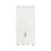 Łącznik uniwersalny (jednobiegunowy), 16AX, 1M, biały, 19001.B