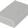 ABS enclosure, (L x W x H) 250 x 160 x 57 mm, light gray (RAL 7035), IP65, 63239000