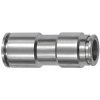 Connector, L 33 mm, 16 bar, brass, nickel-plated, for hose, 108972