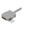 Złącze D-Sub 15-pinowe Męski Proste Montaż na kablu