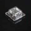 Soczewka LED, D 25 mm, kąt widzenia 90 °, do użytku z Highbay Lighting, Lowbay Lighting, Midbay Lighting Przezroczysty