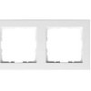 GVS Ramka 2-polowa biały błysz. System 55 do sensorów KNX