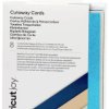 Cricut Joy™ Cutaway Cards Zestaw kart beżowy, turkusowy (błyszczący), granatowy, jasnoniebieski