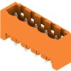 Pin header, 5 pole, pitch 5.08 mm, straight, orange, 1146800000