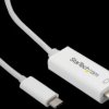 CDP2HD2MWNL Cable, USB-C > HDMI, 4K 60Hz, white, 2 m
