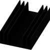 Extruded heatsink, (L x W x H) 50 x 29 x 11.5 mm, 15.7 to 6.8 K/W, black anodized, 10018943