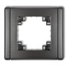 Kompletna ramka uniwersalna pojedyncza grafitowy 11FR-1