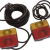 Zestaw oświetlenia do przyczepy 12 V HP Autozubehör 25522 1 szt.