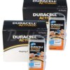 120 x baterie do aparatów słuchowych Duracell ActivAir 675