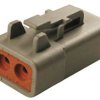 Obudowa złącza męskiego serii DTP TE Connectivity 19545, 1 szt.