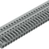 Socket header, 24 pole, pitch 5 mm, angled, gray, 231-124/026-000