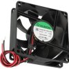 Wentylator 12VDC 80x80x25 2 przewody, łożysko ślizgowe: Sunon EF80251S2-A99
