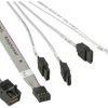 kabel SFF Supermicro MiniSAS / 4 SATA 0.55 m CBL-SAST-0631, 0.55 m