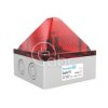 Sygnalizator optyczny Quadro F12, czerwony, palnik ksenonowy, 230 V AC,...