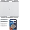 BERKER K.1 KNX RF quicklink Przycisk radiowy 1 pojedynczy płaski biały 85655279 HAGER