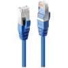 LINDY 45646 RJ45 Network cable, patch cable CAT 6 S/FTP 7.50 m Blue 1 pc(s)