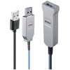 LINDY 43345 30m Fibre Optic USB 3.0 Active Optical Cable Type A Male to Female