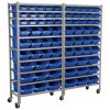 Sealey TPS72 Mobile Bin Storage System 72 Bins