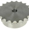Koło łańcuchowe drabinkowe, 20 zębów, 08B-1, Pilot, śr otworu: 40mm, śr toczna: 81.19mm, Stal