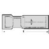 Tulejka okrągła Molex 19039-0017, 1 szt.