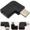 Adapter USB-C Kątowy, Typ-L, Wtyk- Gniazdo VITALCO