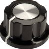 SCI RN-99E(6.4mm) RN-99E(6.4mm) Pokrętło ze wskaźnikiem czarny, biały (Ø x W) 22.9 mm x 12.7 mm 1 szt.