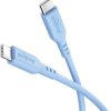 Kabel silikonowy USB-C™, 1,5 m, niebieski