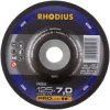 Rhodius 200274 RS2 Tarcza tnąca wygięta Średnica 230 mm Średnica otworu 22.23 mm stal 1 szt.