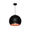 Lampa Wisząca Lea Black 1Xe27 Mlp4471 Milagro