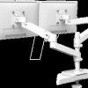 45-710-290 Ergotron LX Pro dual stacking arm, direct screw connection, whit