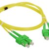 Patch cord SM SC/APC-SC/APC duplex 9/125 5.0m FOC-SCASCA-9SMD-5