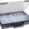 raaco Assorter 55 4x8-17 Skrzynka (D x S x W) 338 x 261 x 57 mm Ilość przegród: 17 stały podział Content 1 szt.