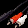 11094341 Audio Kabel, 3,5 mm Klinkenstecker auf 2x Cinch Stecker, 1,5 m