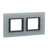 UNICA CLASS Ramka 2 podwójna grey glass MGU68.004.7C3 SCHNEIDER ELECTRIC