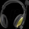 HS0011A Headset, jack, stereo, black