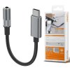 Adapter USB-C do mini jack 3.5mm gniazdo żeńskie TRRS DAC przejściówka