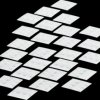 Reflected light foil, 25 x 25 x 0.4 mm for reflected light barriers, E21234