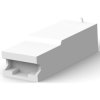 Insulating grommet for 6.35 mm, 1 pole, PA, natural, 341300